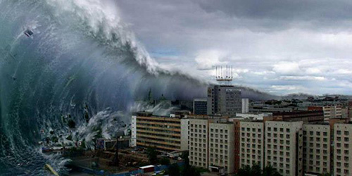 цунами над городом