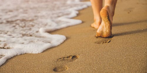 Песок под ногами