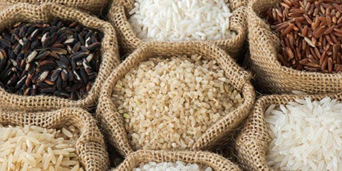 Разные сорта риса
