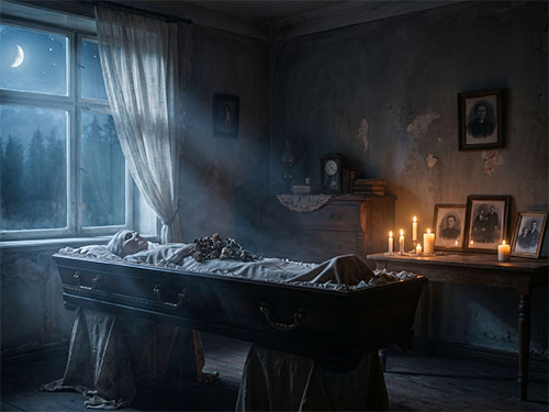 Покойник в гробу