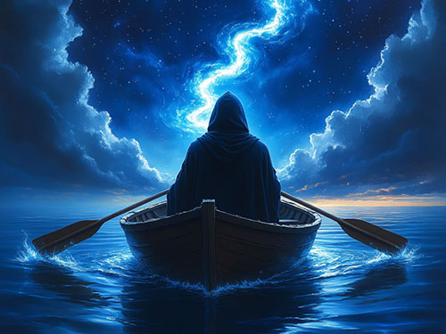 Синее море