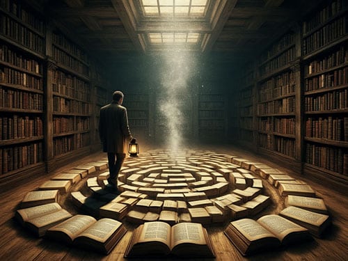 Лабиринт из книг