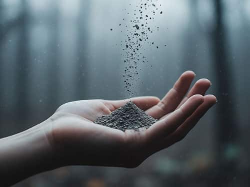 Пепел в руке