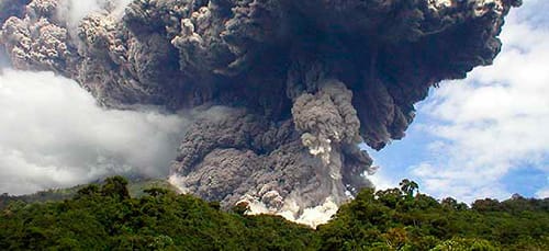 вулканический пепел во сне