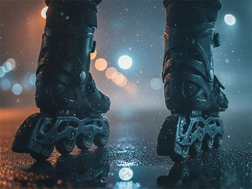 Кататься на роликах