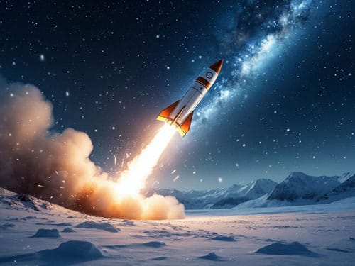 Запуск ракеты