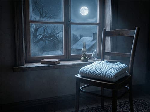 Белый свитер