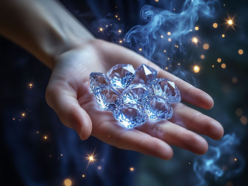 Крупные алмазы