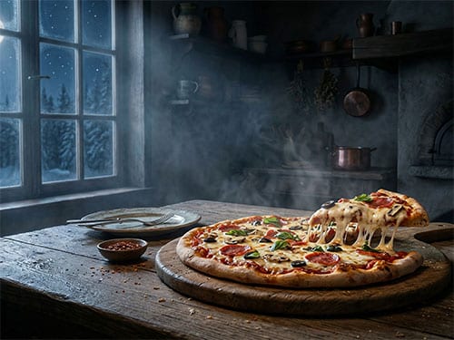 Аппетитная пицца