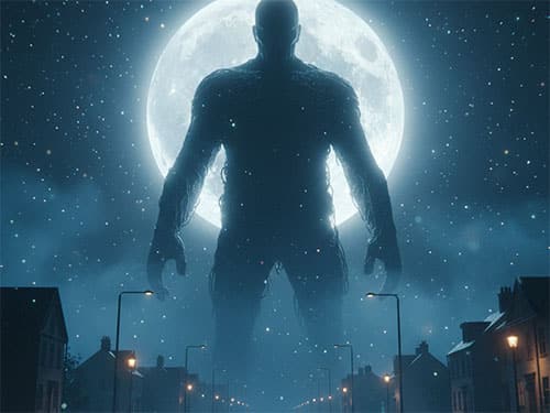 Великан в городе