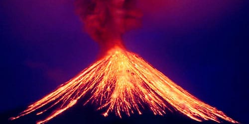 сонник извержение вулкана вдалеке