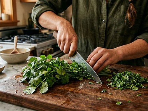 Свежая зелень