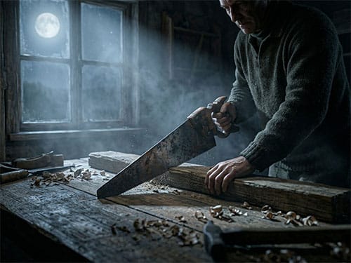 Пилить ручной пилой