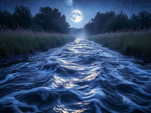 Поток воды