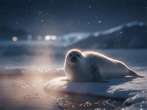 Белый тюлень