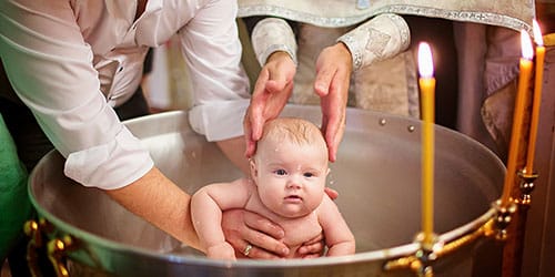 крещение ребенка