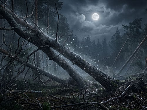 Падающие деревья