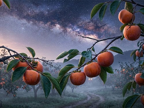 Хурма на дереве