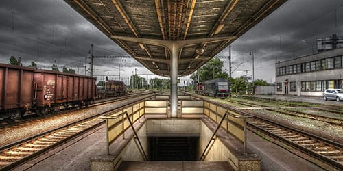 железнодорожный подземный переход