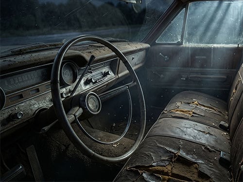 Старая машина