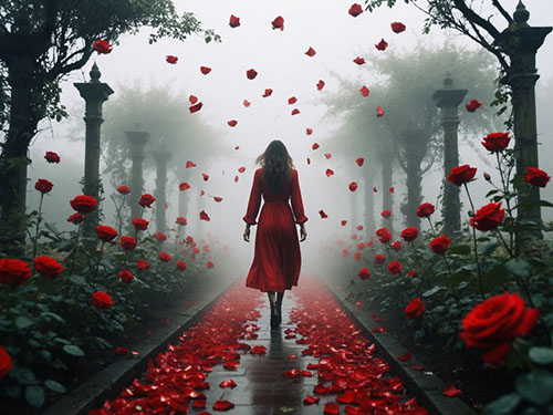 Видеть себя в красном