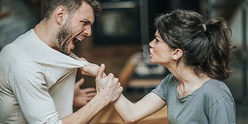 Конфликт с мужем