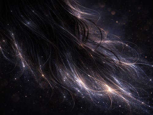 Выросли длинные волосы