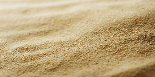 чистый песок