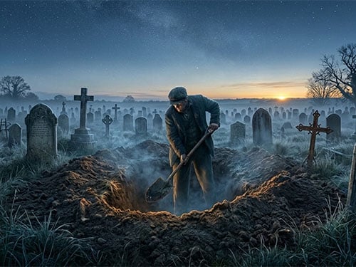 Копать могилу
