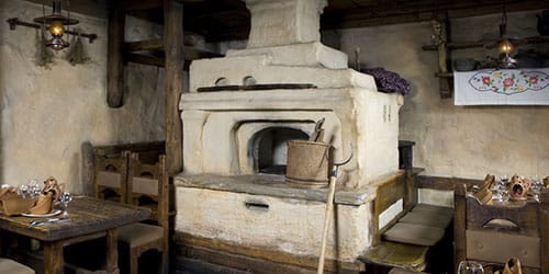 Старая печка