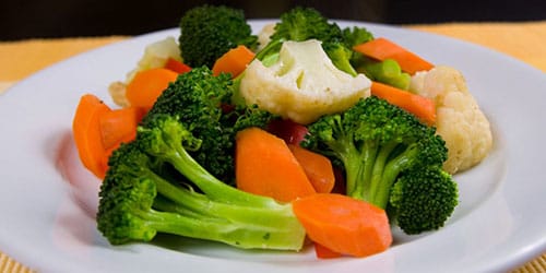 вареные овощи