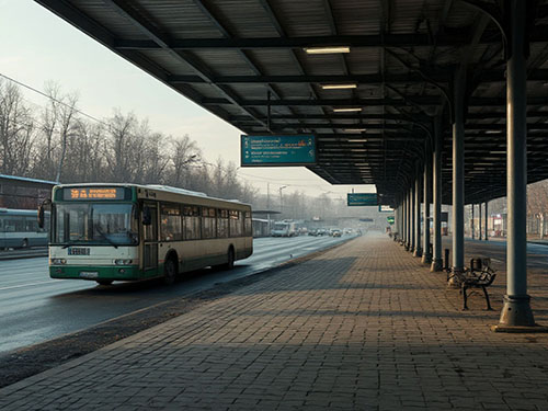 Опоздать на автобус