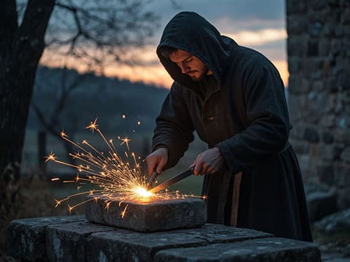 Точить нож до блеска