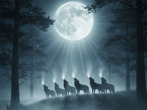 Слышать вой волков