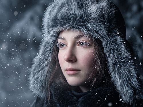 Меховая шапка