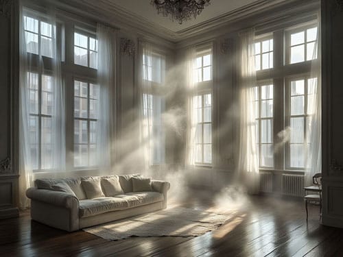 Большая квартира с мебелью