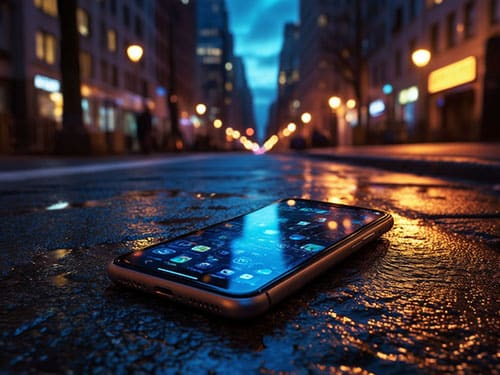 Потерять телефон на улице