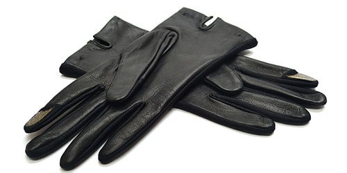 черные перчатки