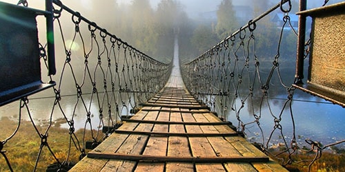 мост над водой