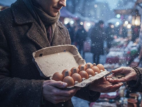 Покупать яйца