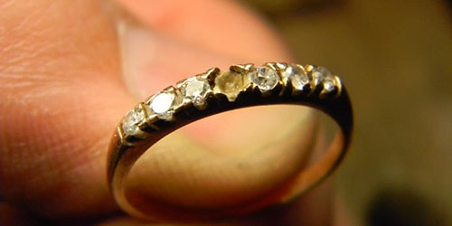 кольцо без камня
