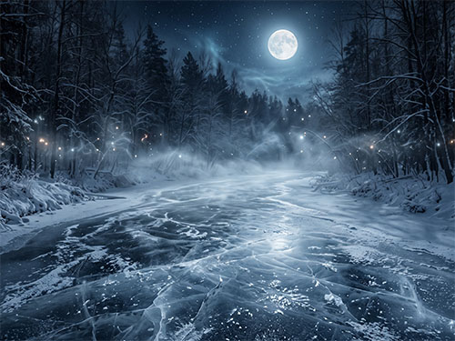 Замерзшая река