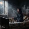 Взрослая дочь маленькой девочкой