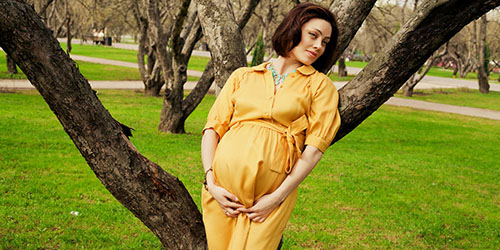 беременная женщина