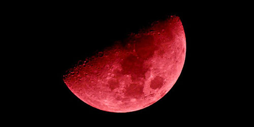 красная луна