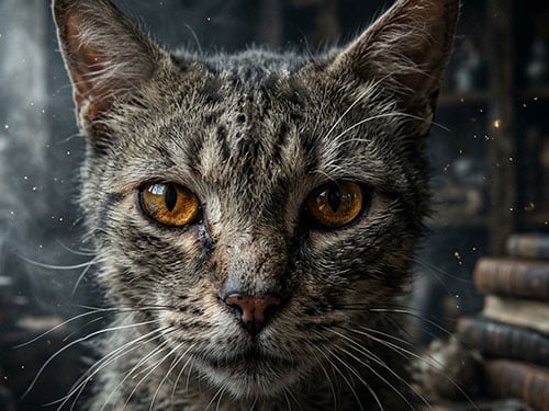 Облезлый кот