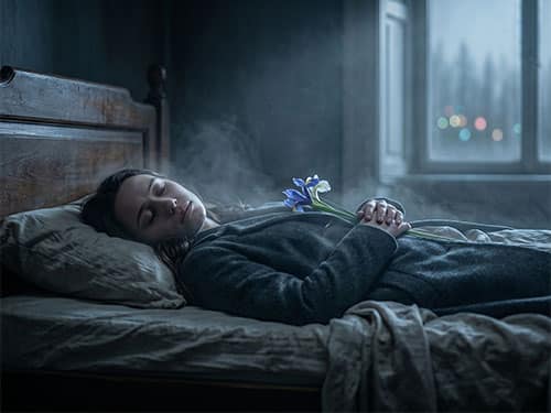 Живой человек мертвый