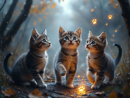 Красивые котята