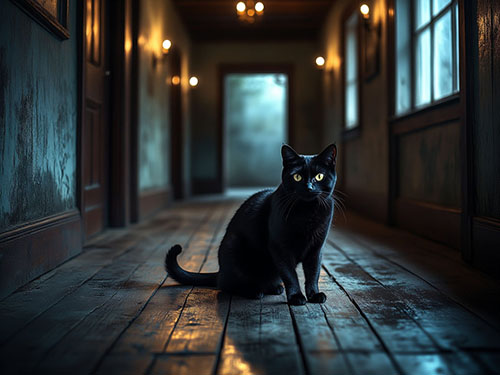 Черный кот