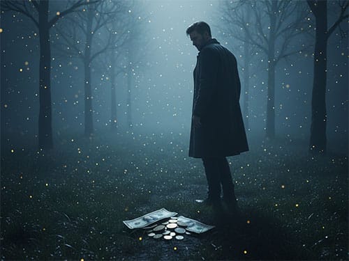 Найти деньги на улице